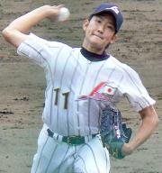 最終回を無失点に抑えた東海大・菅野