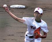 2安打完封勝利を飾った常総学院・島田隼斗