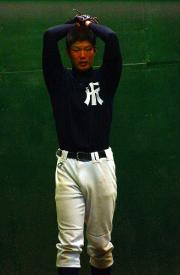 県大会で背番号1を着ける常葉学園菊川・野島投手