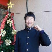 今夏全国準Ｖの菊川軍団の最後に、法大進学が決った伊藤