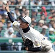 東洋大姫路先発の佐藤は智弁和歌山打線を完封する