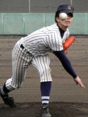 山梨学院大付との練習試合で今季初先発、２回１失点の東海大相模・一二三