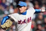 ２安打完封勝利を飾った花咲徳栄・五明（撮影・田崎高広）
