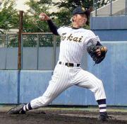 6回8奪三振と好投した東海大三・甲斐(撮影・前田祐輔)