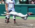 横浜１年生大石で逆転勝ち／夏の甲子園