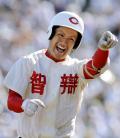 智弁和歌山坂口初の１回２発／夏の甲子園