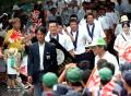 常葉菊川が準Ｖ報告、市民500人が集結