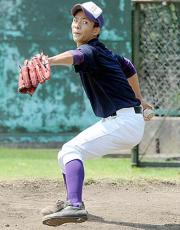 打倒今宮に闘志を燃やし、気合のこもった投球を見せた庄司