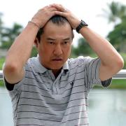真剣な表情でＷＢＣについて語る原監督（撮影・水谷安孝）