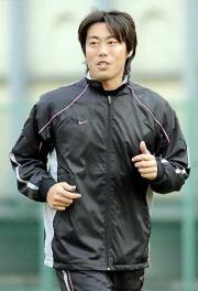 オリオールズ入りが決定した上原はランニングで汗を流す
