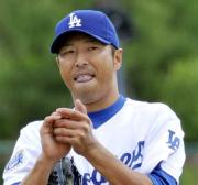 ロッキーズ戦に先発し、２回を２失点の黒田（共同）