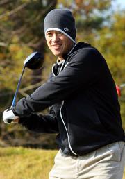 「川崎病チャリティーコンペ」に参加した城島健司（撮影・加藤哉）