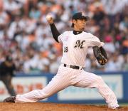 ９回１イニングを無失点に抑え１１勝目を挙げた清水