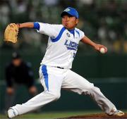 西武三井浩二投球フォーム（０８年４月２９日）
