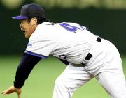46歳になった工藤は7回から2番手で登板。3人をピシャリと抑える
