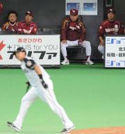 【日本ハム-楽天】ぼう然とする楽天ベンチ(撮影・ たえ 見朱実)