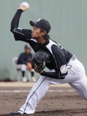 ロッテ先発の唐川