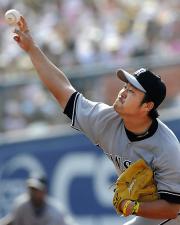【横浜-阪神】5回無失点で7勝目を挙げた阪神・安藤(共同)