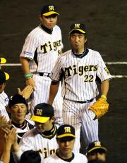 【阪神-巨人】CSへM55とした阪神(撮影・山岸満)