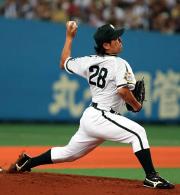 【オリックス－ソフトバンク】１０勝目をマークした大隣（撮影・進尚幸）