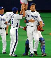 【中日－巨人】２００勝を達成した山本昌（撮影・桜井希望）