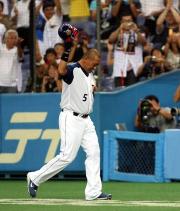 【オリックス-ソフトバンク】今季初安打を放った清原(撮影・進尚幸)