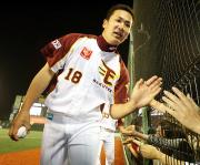 【楽天-中日】8勝でハーラートップとなった田中(撮影・浅見桂子)