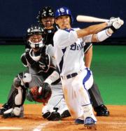 【中日-阪神】藤井が逆転満塁本塁打を放つ(撮影・桜井希望)