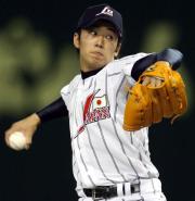 力投する斎藤佑樹（撮影・浅見桂子）