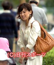ヤクルト青木と結婚した大竹佐知アナ(08年撮影)