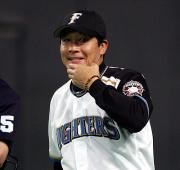 渋い表情の日本ハム梨田監督(撮影・黒川智章)