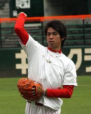 本拠地最終戦に登板予定の前田健太。満員のファンに白星を送る