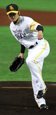5回1安打無失点の好投を見せた杉内(撮影・藤尾明華)