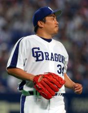 ７回５安打１失点と好投した山本昌（撮影・清水貴仁）