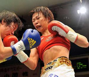 結婚を発表した、WBC女子世界ライトフライ級王者の富樫