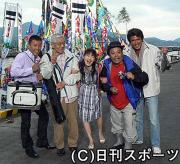 左から山本太郎、三国連太郎、常盤貴子、西田敏行、竹内力