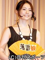 映画「落語娘」をPRするミムラ(撮影・瀬津真也)