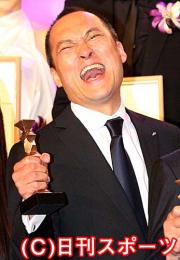 最優秀主演男優賞に輝いた渡辺謙（撮影・神戸崇利）