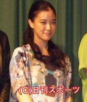 初日舞台あいさつを行っ主演蒼井優（撮影・近藤由美子）
