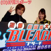 森田成一(左)と平野綾(撮影・柴田寛人)