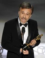 助演男優賞を受賞したクリストフ・バルツ（ＡＰ＝共同）