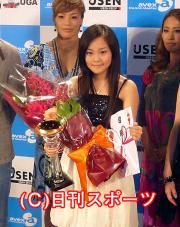 グランプリの川越咲良さん(撮影・石井康夫)