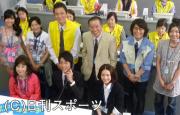 小泉孝太郎ら「コールセンターの恋人」の出演者たち(撮影・石井康夫)