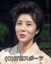 ＴＢＳドラマの制作発表で抱負を語る大原麗子さん（１９９０年撮影）