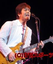 ライブリハーサルを行った野口五郎（撮影・斎藤暢也）