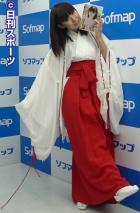 DVD「佐武宇綺 ピヨ恋うっきー」発売記念イベントでみこのコスプレをした佐武宇綺