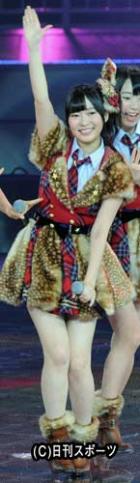 総選挙の速報結果でいきなり１位に躍り出た指原莉乃
