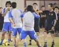 岡ちゃん手応え「非常にいい雰囲気だ」 - サッカー日本代表ニュース