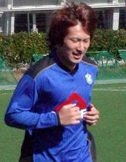 本格的な練習をスタートした湘南ＤＦ村松