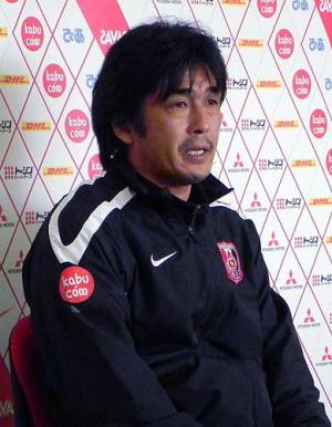 天皇杯に向けて意気込みを語る浦和堀監督